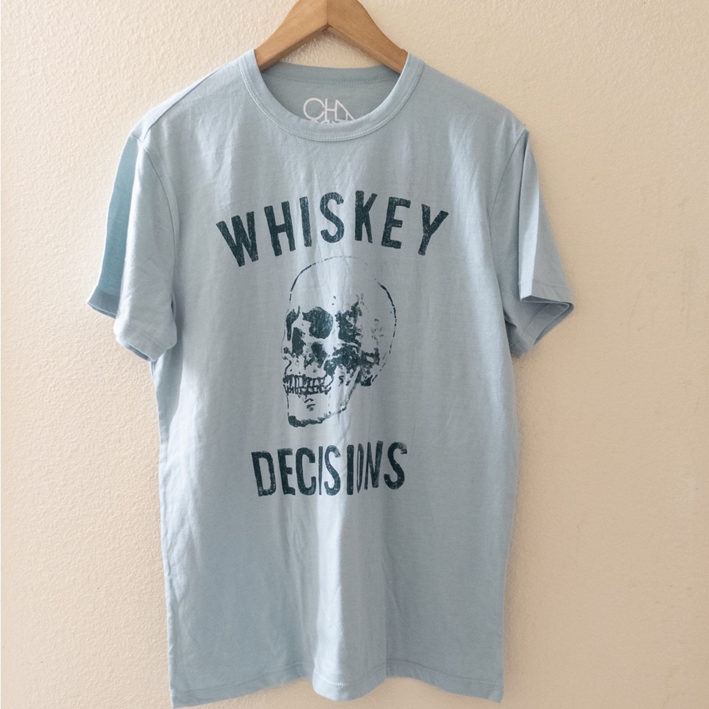 Chaser Men’s Whiskey Decisions Tee Large